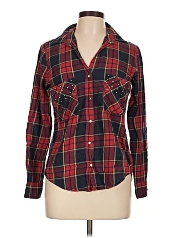 Leara Woman Long Sleeve Button-Down Shirt (view 1)