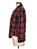 Leara Woman Plaid Red Long Sleeve Button-Down Shirt Size L - photo 5