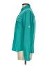 Banana Republic 100% Silk Color Block Teal Blouse Size S - photo 5