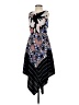 Bar III 100% Polyester Print Black Casual Dress Size XXS - photo 1