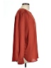 Ann Taylor LOFT 100% Polyester Red Long Sleeve Blouse Size L - photo 4