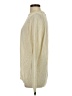Max&Co. 100% Rayon Solid Ivory Turtleneck Sweater Size S - photo 5