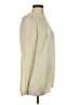 Max&Co. 100% Rayon Solid Ivory Turtleneck Sweater Size S - photo 4