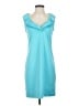 Gretchen Scott Designs Solid Teal Casual Dress Size XS - photo 1