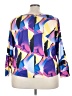 Unbranded Purple 3/4 Sleeve Blouse Size 3X - photo 2