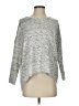 Knot Sisters Metallic Silver Pullover Sweater Size XS - photo 1