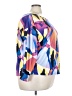 Unbranded Purple 3/4 Sleeve Blouse Size 3X - photo 4