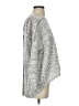 Knot Sisters Metallic Silver Pullover Sweater Size XS - photo 4