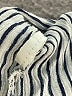 Zara Stripes Gray Long Sleeve Blouse Size L - photo 8