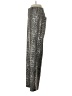 Unbranded 100% Polyester Animal Print Silver Casual Pants Size S - photo 5