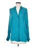 Haute Hippie 100% Silk Teal Blouse Size S - photo 1