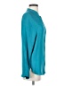 Haute Hippie 100% Silk Teal Blouse Size S - photo 4