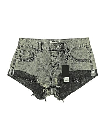 ONE X ONETEASPOON Denim Shorts (view 1)