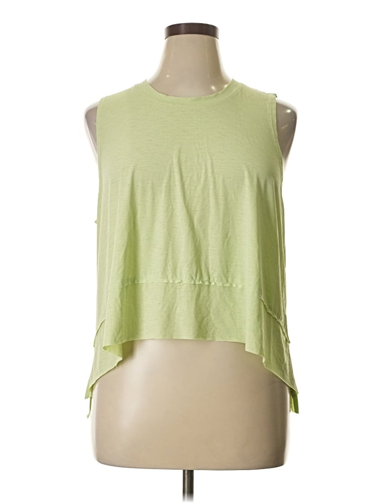 Pre-owned Fp Movement Sleeveless T-shirt In Green