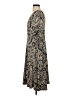 Dunia Animal Print Tan Casual Dress Size M - photo 5