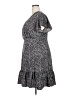 Shein Print Gray Casual Dress Size 1X - photo 5