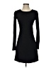 Theory Solid Black Casual Dress Size 4 - photo 1