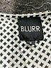 Blurr 100% Rayon Silver Black Casual Dress Size 6 - photo 7