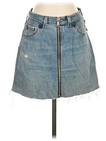 RE/DONE Denim Skirt (view 1)