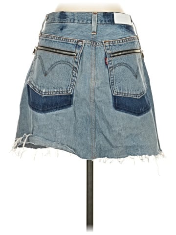 RE/DONE Denim Skirt (view 2)