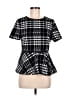Shein Houndstooth Black Casual Dress Size 8 - 10 - photo 1