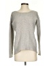 Wythe Ny 100% Cashmere Metallic Gray Cashmere Pullover Sweater Size S - photo 1
