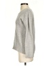Wythe Ny 100% Cashmere Metallic Gray Cashmere Pullover Sweater Size S - photo 5