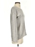 Wythe Ny 100% Cashmere Metallic Gray Cashmere Pullover Sweater Size S - photo 4
