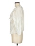 Max Studio 100% Polyester Ivory 3/4 Sleeve Blouse Size M - photo 5