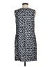 J.Crew Print Blue Casual Dress Size 8 - photo 2