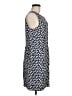 J.Crew Print Blue Casual Dress Size 8 - photo 4