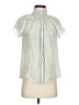 Rungolee Silver Short Sleeve Blouse Size XS - photo 1
