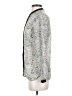 H&M Paisley Silver Long Sleeve Blouse Size 4 - photo 5