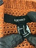 Forever 21 Solid Orange Pullover Sweater Size M - photo 7