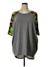 Lularoe Gray 3/4 Sleeve Top Size XL - photo 1