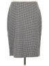 The Limited Houndstooth Gray Casual Skirt Size 14 - photo 1
