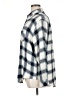 Lane Bryant Plaid Blue Long Sleeve Button-Down Shirt Size 14 - 16 Plus - photo 5
