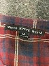Hyfve Plaid Burgundy 3/4 Sleeve Blouse Size M - photo 7