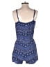 Old Navy 100% Rayon Hearts Blue Romper Size S - photo 2