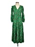Assorted Brands Green Casual Dress Size XS - photo 1