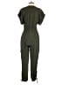 Parker 100% Viscose Solid Green Jumpsuit Size 4 - photo 2