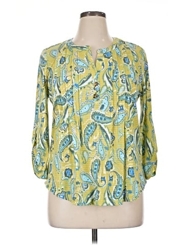 Fred David 3/4 Sleeve Blouse (view 1)