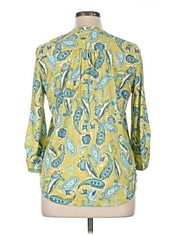 Fred David 3/4 Sleeve Blouse (view 2)