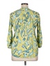 Fred David Yellow 3/4 Sleeve Blouse Size XL - photo 2