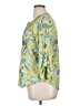 Fred David Yellow 3/4 Sleeve Blouse Size XL - photo 5