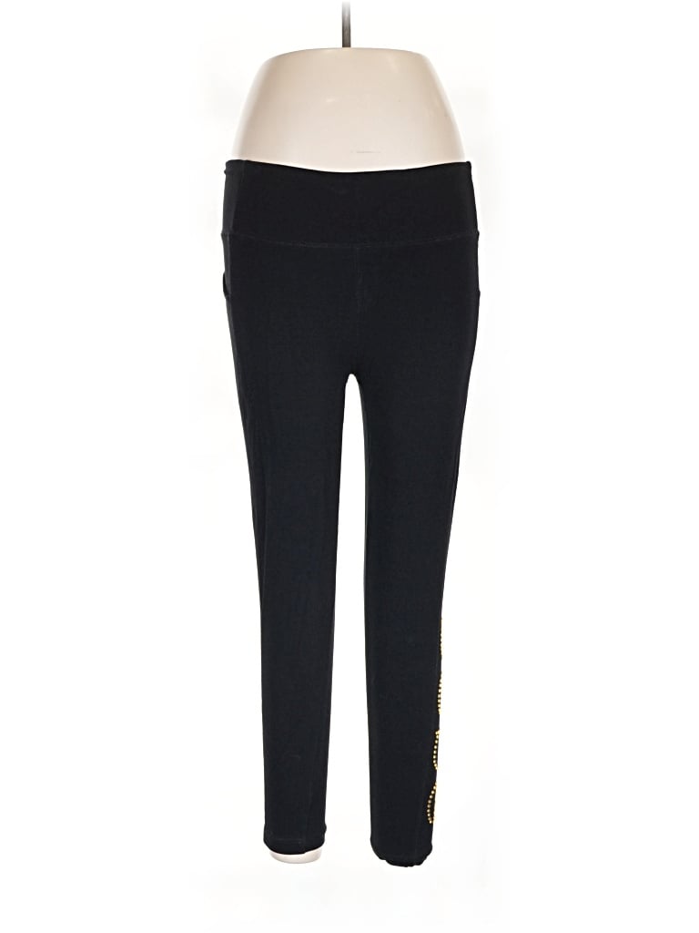Pre-owned Bebe Sport Active Pants In Black