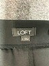 Ann Taylor LOFT Solid Black Dress Pants Size L - photo 6