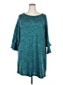 Tacera Teal Casual Dress Size 2X - photo 1