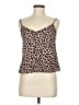Shein 100% Polyester Brown Sleeveless Top Size M - photo 1