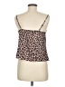 Shein 100% Polyester Brown Sleeveless Top Size M - photo 2